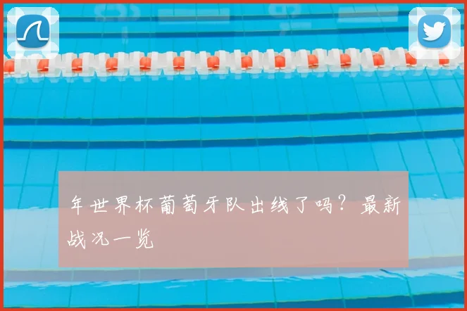 年世界杯葡萄牙队出线了吗?最新战况一览