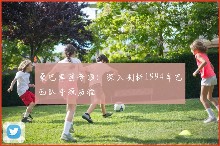 桑巴军团登顶：深入剖析1994年巴西队夺冠历程
